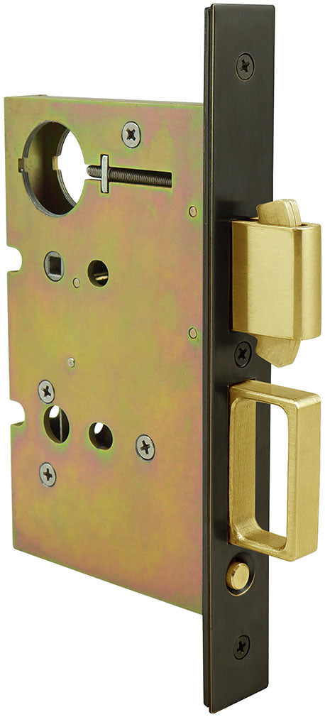 Inox FH27PD8450-10B 8450 Pocket Lock Entry, TT08 x Cylinder, FH27 Trim, US 10B - Stellar Hardware and Bath 