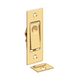 Deltana PDB42 Pocket Door Jamb Bolt - 3'' x 1 1/4'' - Stellar Hardware and Bath 