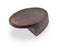 Topex OVAL KNOB, BRIGHT CHROME - Stellar Hardware and Bath 