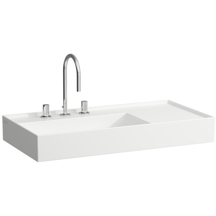 Laufen 8.1033.8.000  
Kartell Bathroom Sink 18-1/8" L x 35-3/8" W x 5-7/8" H - Stellar Hardware and Bath 