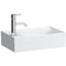 Laufen 8.1533.5.000  
Kartell Bathroom Sink 11" L x 18-1/8" W x 5-7/8" H - Stellar Hardware and Bath 