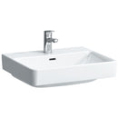 Laufen 8.1696.2.000.104.1  
 Pro S 550 Washbasin 21-5/8" L x 18-1/4" W x 3-3/4" H - Stellar Hardware and Bath 
