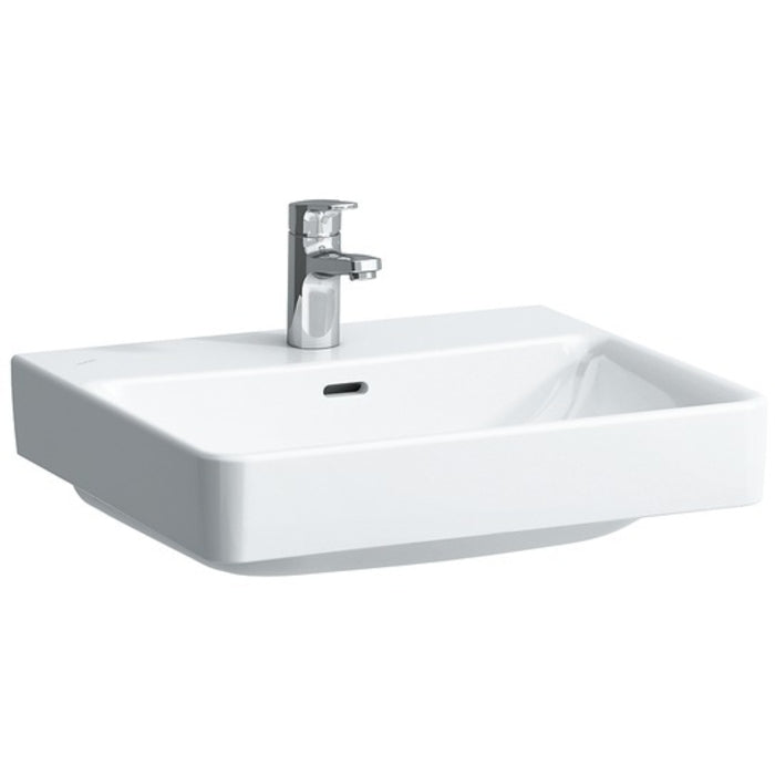 Laufen 8.1696.2.000.104.1  
 Pro S 550 Washbasin 21-5/8" L x 18-1/4" W x 3-3/4" H - Stellar Hardware and Bath 