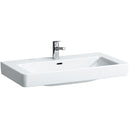 Laufen 8.1696.5.000.104.1  
 Pro S 850 Washbasin 33-1/2" L x 18-1/8" W x 3-3/4" H - Stellar Hardware and Bath 