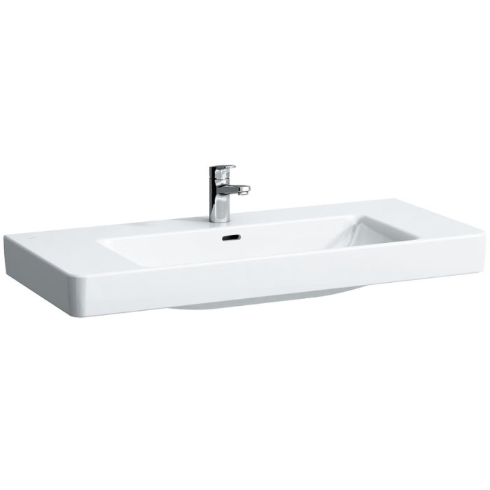 Laufen 8.1696.6.000.104.1  
 Pro S 1050 Washbasin 41-3/8" L x 18-1/8" W x 3-3/4" H - Stellar Hardware and Bath 