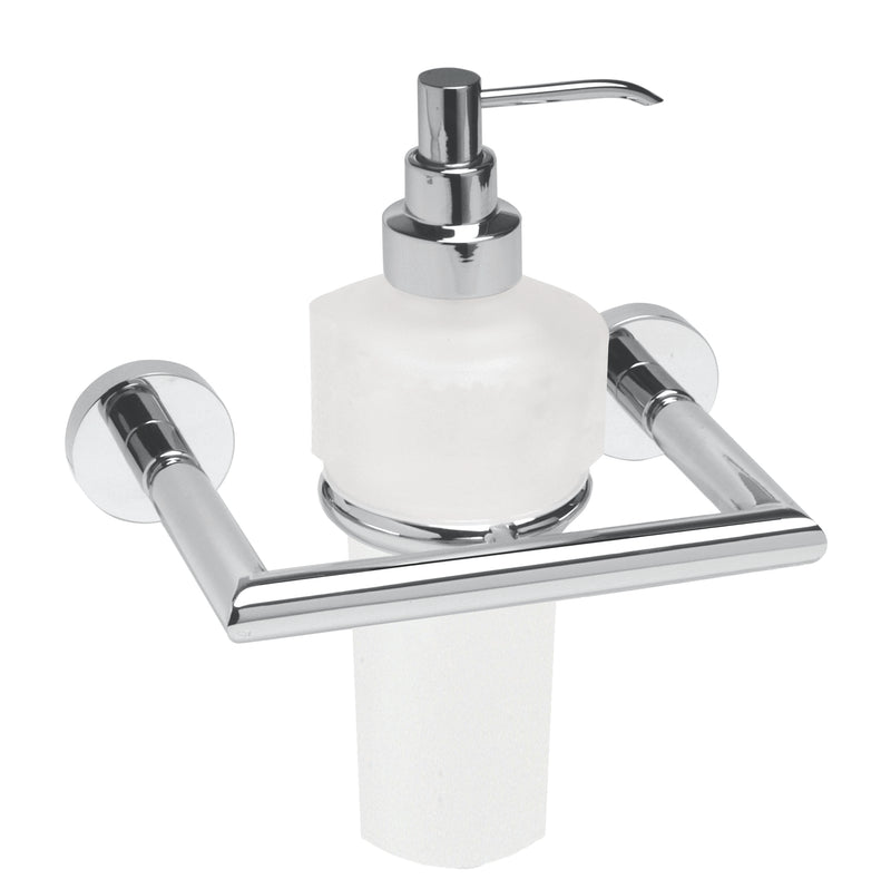 Valsan Axis Chrome Liquid Soap Dispenser, 6 oz - Stellar Hardware and Bath 