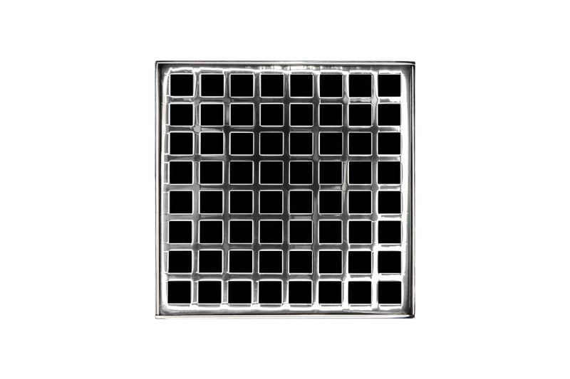 Infinity Drains Squares QD 5-3: 5x5 High Flow Kit - Stellar Hardware and Bath 