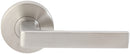 Inox RA345DL-32 RA345 Tokyo Lever, Single Dummy Left Hand, Polished Stainless Steel - Stellar Hardware and Bath 