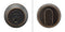 Inox RD110B7-10B Round Single Cylinder Deadbolt, 2-3/8" Dia, 2-3/4" Backset, Oil Rubbed Bronze - Stellar Hardware and Bath 
