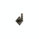 TWIST ROBE HOOK  w/E236 2 1/2" x 4 1/2" - Stellar Hardware and Bath 