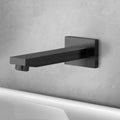 Matte Black Wall Mount Bathtub Spout - Stellar Hardware and Bath 