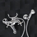 Chrome Wall Mount Telephone Tub Faucet - Stellar Hardware and Bath 