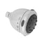 Rondo Dark Grey Face Showerhead - Stellar Hardware and Bath 