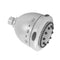 Rondo Light Grey Face Showerhead - 1.5 GPM - Stellar Hardware and Bath 