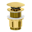 Plumbing Accessories Brass Click Clack Pop-up Waste Without Overflow - Stellar Hardware and Bath 