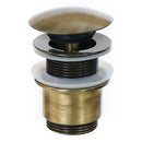 Plumbing Accessories Brass Click Clack Pop-up Waste Without Overflow - Stellar Hardware and Bath 