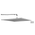 16" x 16" Square Flush Mount Rain Machine - Stellar Hardware and Bath 