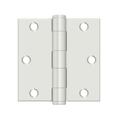 Deltana S35HD Heavy Duty Square Corner Hinge - 3 1/2'' x 3 1/2'' - Stellar Hardware and Bath 