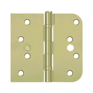 Deltana S41-4058BR-S Ball Bearing Special Hinge for Fiber Glass Doors - 4'' x 4 1/4'' x 5/8'' - Stellar Hardware and Bath 