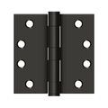 Deltana S44HD Heavy Duty Square Corner Hinge - 4'' x 4'' - Stellar Hardware and Bath 