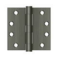 Deltana S44HD Heavy Duty Square Corner Hinge - 4'' x 4'' - Stellar Hardware and Bath 