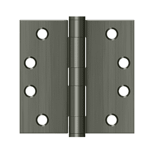 Deltana S44HD Heavy Duty Square Corner Hinge - 4'' x 4'' - Stellar Hardware and Bath 