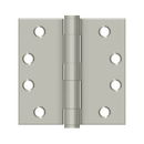 Deltana S44HD Heavy Duty Square Corner Hinge - 4'' x 4'' - Stellar Hardware and Bath 