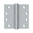 Deltana S44HD Heavy Duty Square Corner Hinge - 4'' x 4'' - Stellar Hardware and Bath 