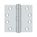 Deltana S44HD Heavy Duty Square Corner Hinge - 4'' x 4'' - Stellar Hardware and Bath 