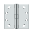 Deltana S44HD Heavy Duty Square Corner Hinge - 4'' x 4'' - Stellar Hardware and Bath 