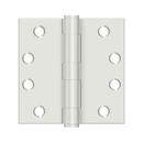 Deltana S44HD Heavy Duty Square Corner Hinge - 4'' x 4'' - Stellar Hardware and Bath 