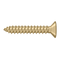 Deltana SCWB12125 Wood Screw, SB, #12 x 1-1/4" - Stellar Hardware and Bath 