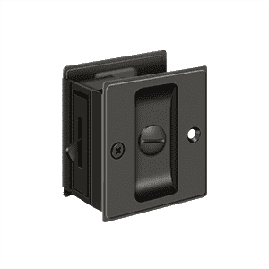 Deltana SDP25 Pocket Lock Passage - 2 1/2'' x 2 3/4'' - Stellar Hardware and Bath 