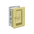 Deltana SDLA325 Heavy Duty Adjustable Pocket Lock Privacy - 3 1/4'' x 2 1/4'' - Stellar Hardware and Bath 