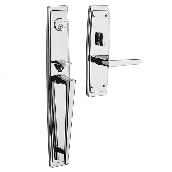 PALM SPRINGS Full Escutcheon Mortise Entry Set With Mortise Lock - Stellar Hardware and Bath 