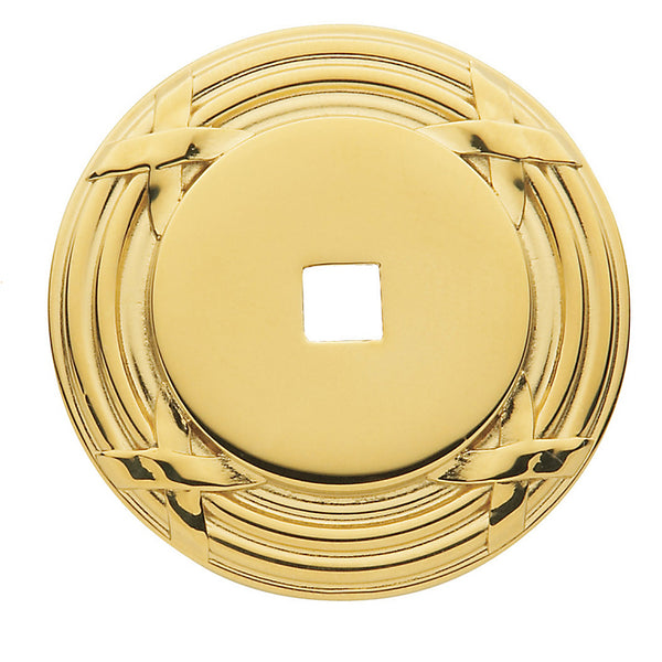 Estate 4613 ROUND EDINBURGH BACK PLATE - Stellar Hardware and Bath 