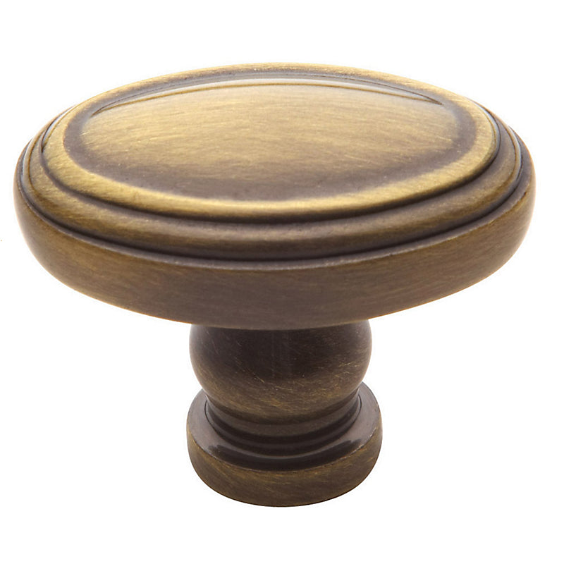 Baldwin 4915 Decorative Oval Knob - Stellar Hardware and Bath 