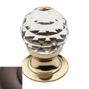 Baldwin 4332 Swarovski Crystal Cabinet Knob - Stellar Hardware and Bath 