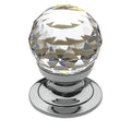Baldwin 4332 Swarovski Crystal Cabinet Knob - Stellar Hardware and Bath 