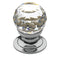 Baldwin 4332 Swarovski Crystal Cabinet Knob - Stellar Hardware and Bath 