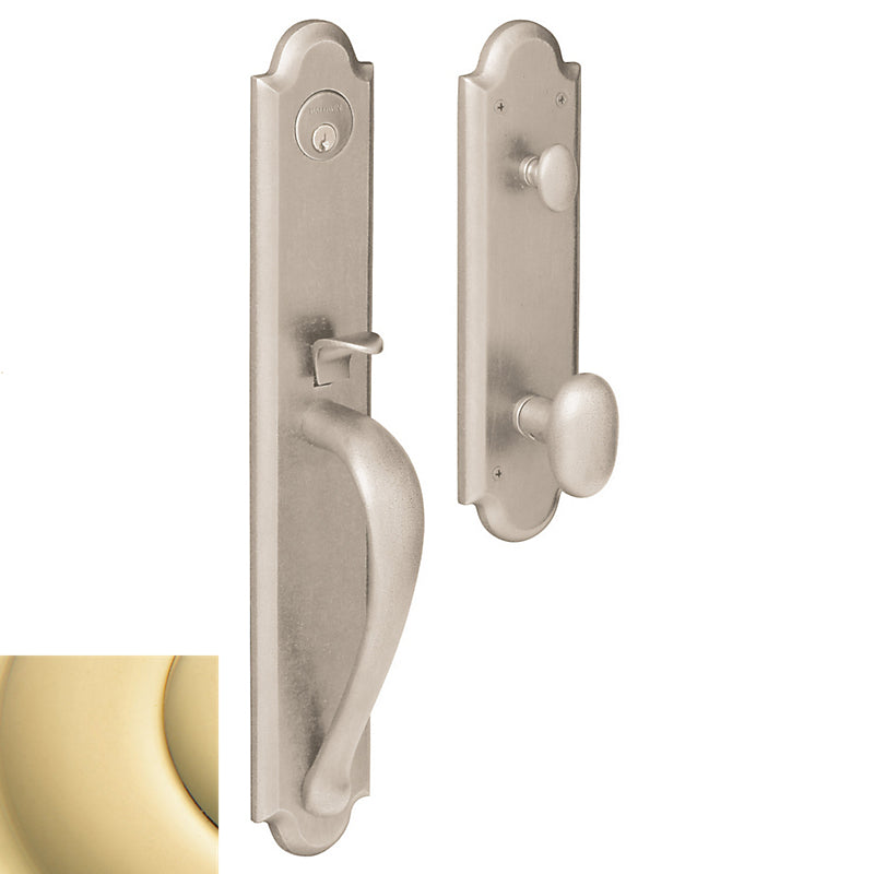 BOULDER FULL HANDLESET - Boulder Handleset Knob - Stellar Hardware and Bath 