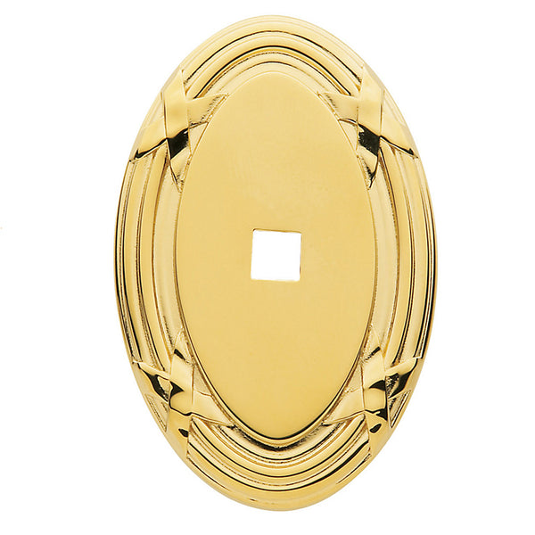 Estate 4619 OVAL EDINBURGH BACK PLATE - Stellar Hardware and Bath 