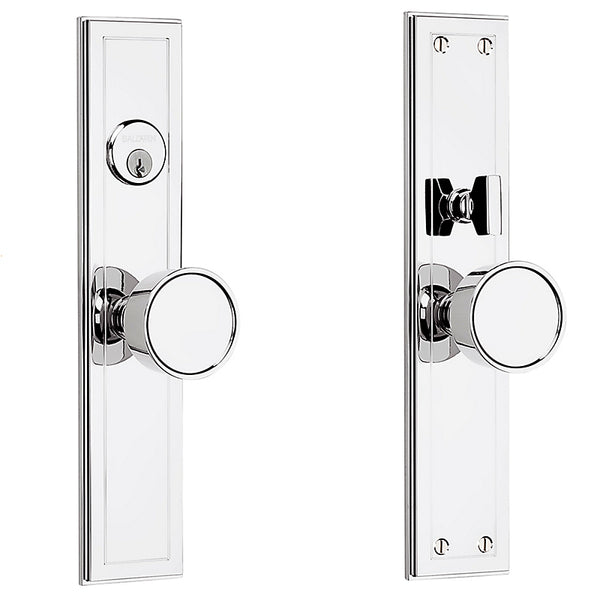 HOLLYWOOOD HILLS Mortise Entry Set With Mortise Lock-knob - Stellar Hardware and Bath 