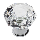 Baldwin 4323 Crystal Cabinet Knob - Stellar Hardware and Bath 