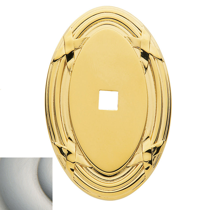 Estate 4619 OVAL EDINBURGH BACK PLATE - Stellar Hardware and Bath 