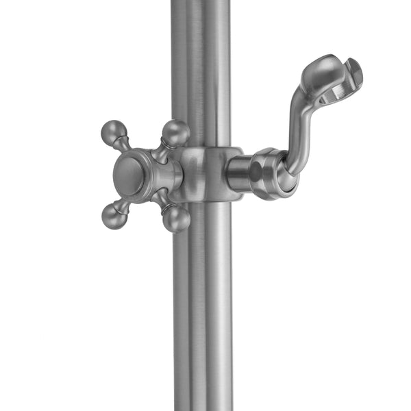 Ball Cross Grab Bar Fork Handshower Slider - Stellar Hardware and Bath 