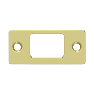 Deltana SP2753 Strike Plate, Deadbolt, 2-3/4" x 1-1/4" - Stellar Hardware and Bath 