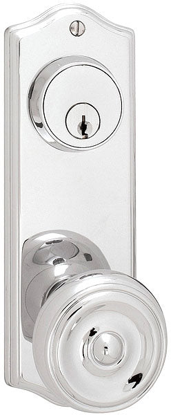 Emtek 8160 Colonial Keyed Style 3-5/8" C-to-C - Stellar Hardware and Bath 
