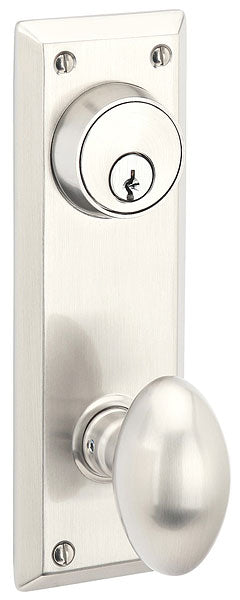 Emtek 8081 Quincy Keyed Style C-to-C 3-5/8" - Stellar Hardware and Bath 