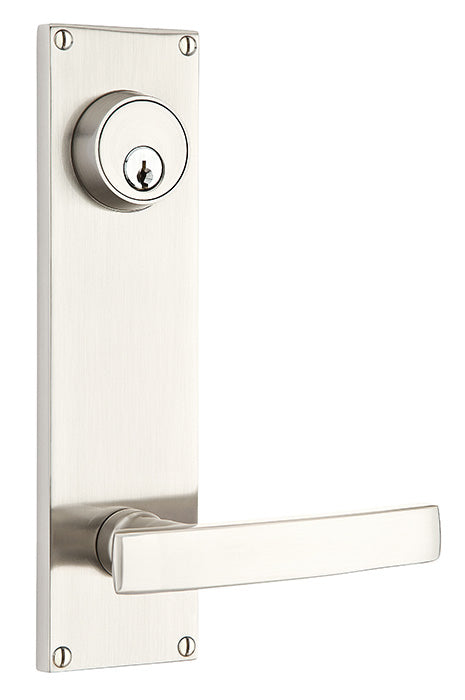 Emtek 8214  Modern Keyed Style  C-to-C 5-1/2" - Stellar Hardware and Bath 